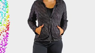 IGUANA Women's Fleece Jacket Black black Size:46 (EU)