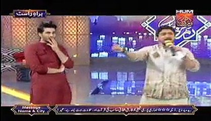 Bakhshesh Ki Sogat Lay Kar A Gaya Ho HD Vedio New Naat  at Noor e Ramazan HUM TV [2015] Farhan Ali Waris