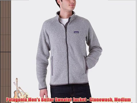 patagonia men's better sweater stonewash