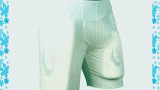 Kookaburra Cricket Protective Shorts Inc Batting Protection - Neutral - White Padding Medium