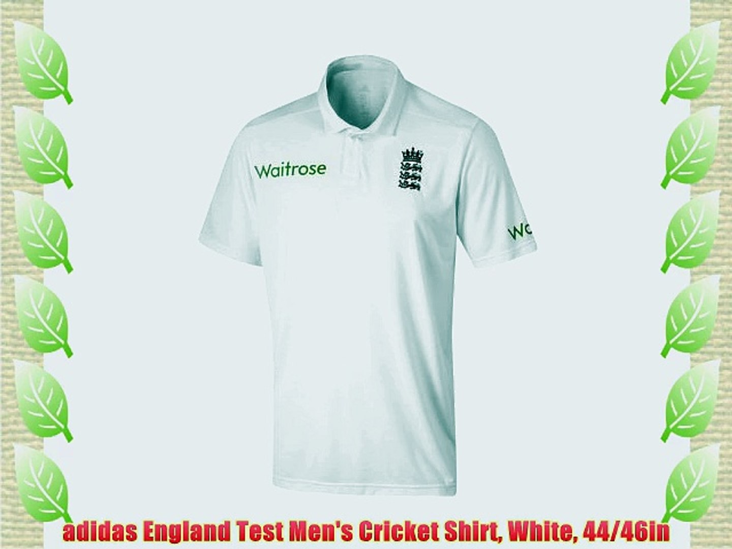 adidas cricket t shirt white