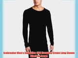 Icebreaker Men's Superfine 200 Everyday Crewe Long Sleeve Black XX-Large