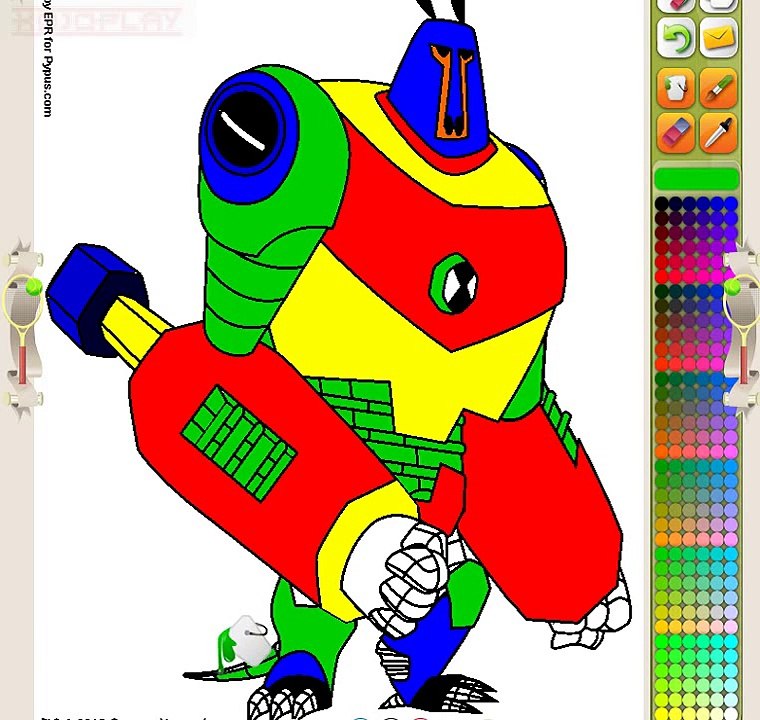 Ben 10 Ben Ten Omniverse Gameplay Ben 10 Omniverse Armodrillo Painting Ben 10 Coloring Gam