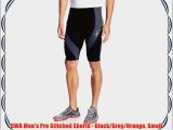 CWX Men's Pro Stitched Shorts - Black/Grey/Orange Small