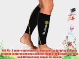Skins Essentials Calftights Mx Compression Socks - Black/Yellow M