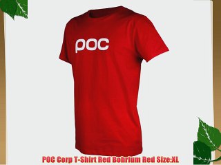 POC Corp T-Shirt Red Bohrium Red Size:XL