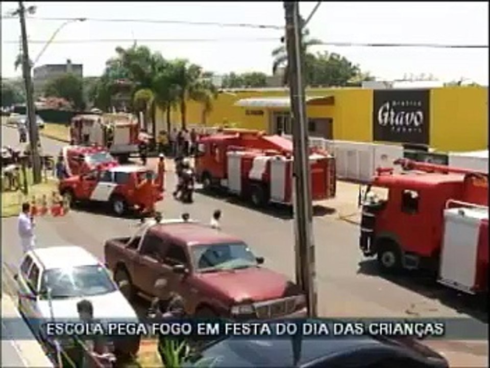 Fogo em gráfica
