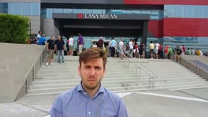 Live da Casa Milan il primo giorno del Milan 2015-2016