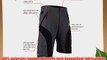 Santic Men's Cycling Mountain Bike Shorts 3D Padded Baggy Short Pants Removable Liner Underwear