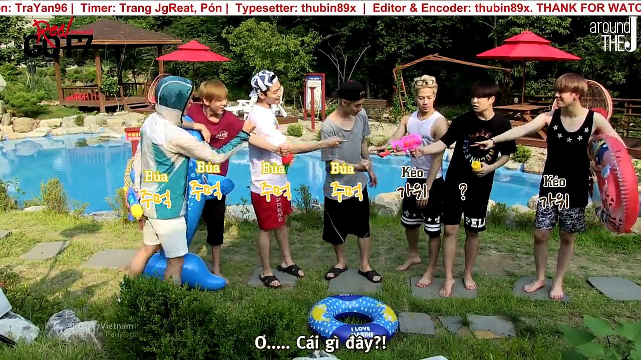 [Vietsub][AroundTheJ] RealGOT7 Season3 - ep06. GOT7’s Just right Summer Vacation #1