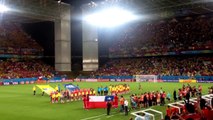 Himno Chile Mundial Brasil 2014 vs Australia