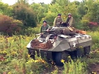 WW2 Battle in Colour - America vs NAZI Germany, RE-ENACTMENT 2011