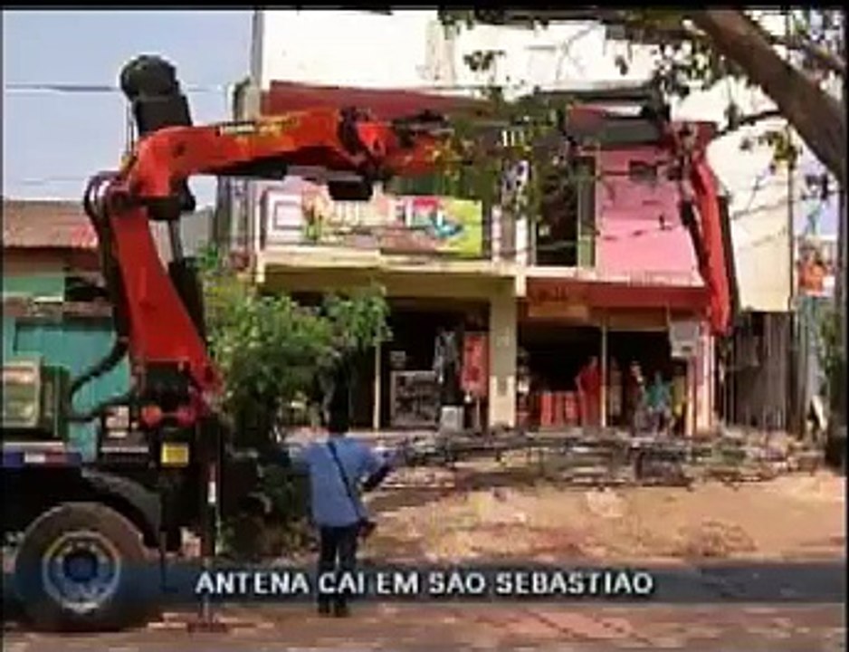 Chuva forte e prejuízo