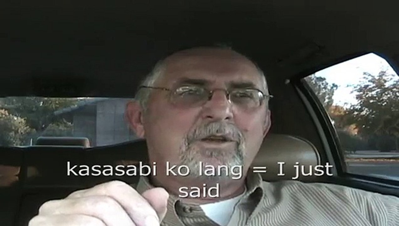 Learn Tagalog I Just Ate