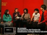Barricada TV Noticiero Popular - Estudiantes secundarios bloque 1