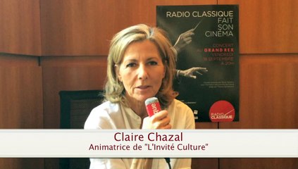 "Radio Classique fait son cinéma" : Claire Chazal