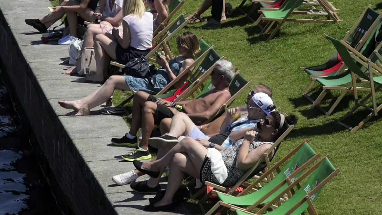 Berlin schwitzt unter Hitze-Hoch 'Annelie'