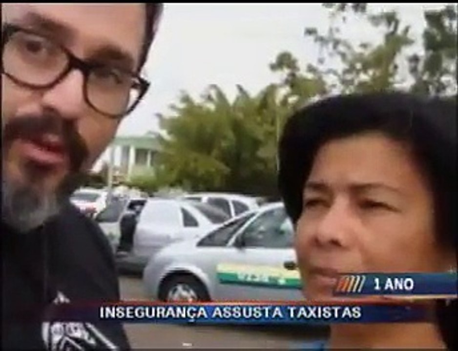 Taxistas com medo