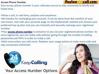 International Access Numbers