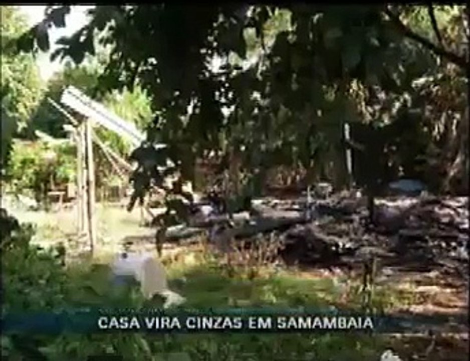 Incêndio pode ser criminoso
