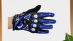Outdoor Men's Full Finger Cycling Bicycle Biking Gloves (Blue M)