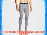 Sub Sports Men's Dual Compression Baselayer Leggings/Tights - Grey Medium