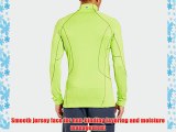 Berghaus Men's Thermal Long Sleeve Zip Neck Base Layer - Electro Green/Electro Green Large
