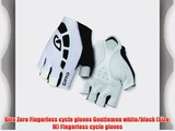 Giro Zero Fingerless cycle gloves Gentlemen white/black (Size: M) Fingerless cycle gloves