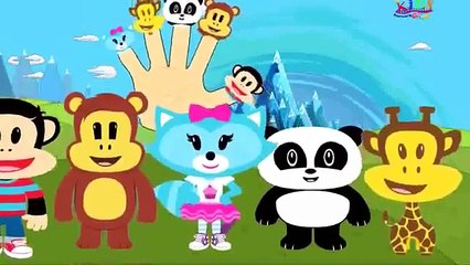 JULIUS JR Finger Family Cartoon Children Songs | Daddy Finger Animation Nursery Rhymes