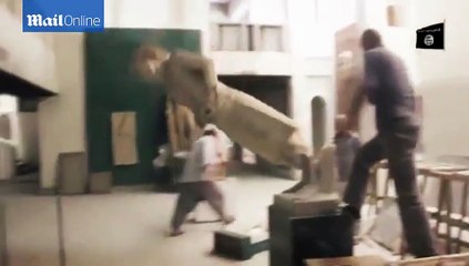 ISIS destroy this at Mosul museum