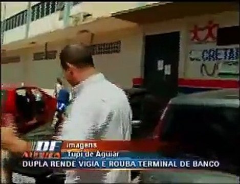 Roubo a caixa eletrônico