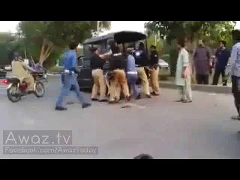 See How Imran Khan's Nephews were Badly Beaten by Traffic Warden