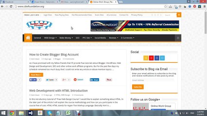 How to make dailymotion account Partner