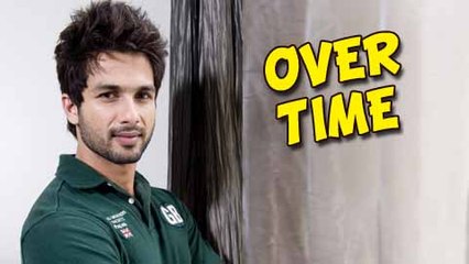 Shahid Kapoor Does Overtime To Finish Work Before Marriage