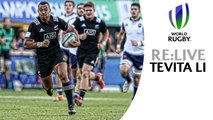 RE:LIVE: Tevita Li sets try record for NZ