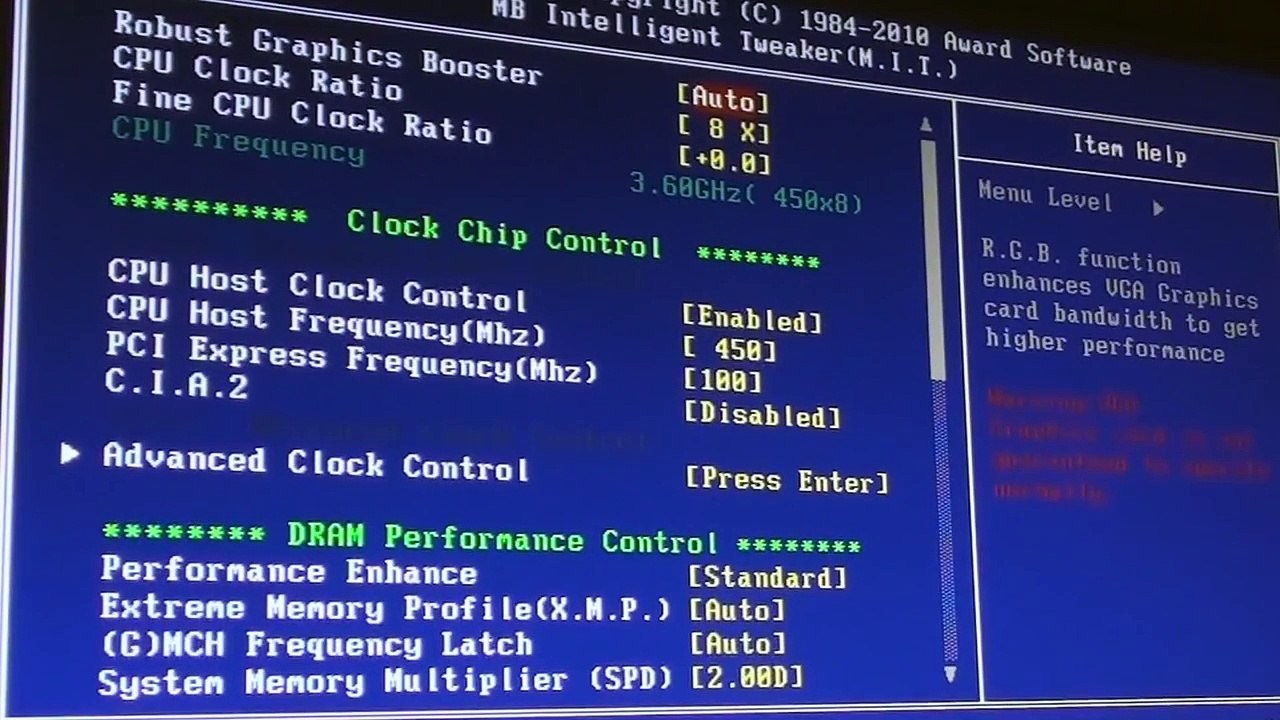Q9400 overclock 3.6 Ghz