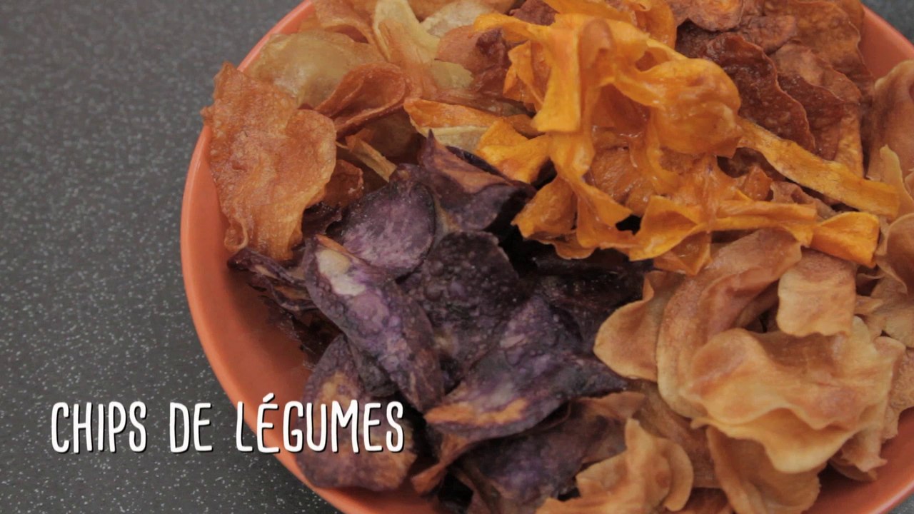 Recette pour l'apéritif : les chips de légumes - Gourmand