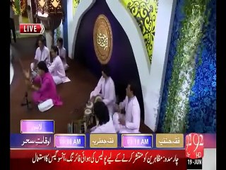 Rehmat e Ramazan - 01 Ramazan - Sehr - 19-JUN-15 - 92 News
