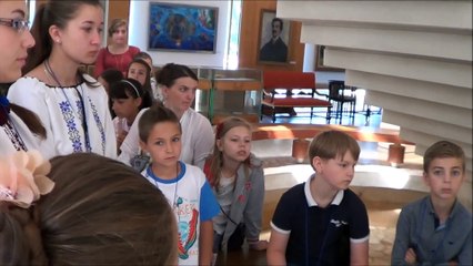Românașii din Cernăuți și Chișinău în vizită la Muzeul "Mihai Eminescu", Parcul de Cultură Copou-Iași-3 iulie 2015