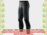 Skins S400 Thermal Long Men's Compression Tights - Black/Graphite/Orange S