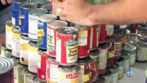 UM architecture students build 'can-tastic' structures