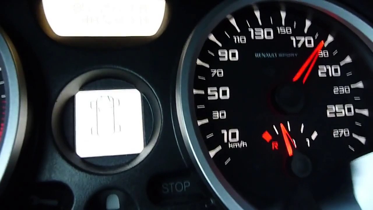 Renault Megane Sport RS / 100 - 200 km/h + V-max / Autobahn