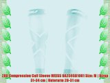 2XU Compression Calf Sleeve WEISS UA2595B1001 Size: M | Bizep 31-34 cm | Unterarm 28-31 cm