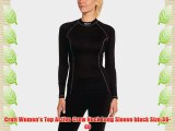 Craft Women's Top Active Crew Neck Long Sleeve black Size:38-40