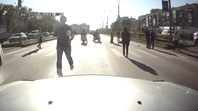 ДТП Пермь байкер сбил женщину-пешехода