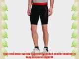 GORE BIKE WEAR Men's Padded Inner Short Tights Fusion Pro  black/red Size: L TINPRO993509