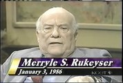 Louis Rukeyser interviews his father on Wall Street Week