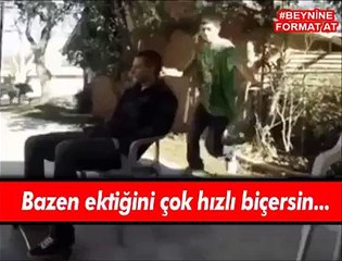 Bazen ektiğini çok hızlı biçersin..