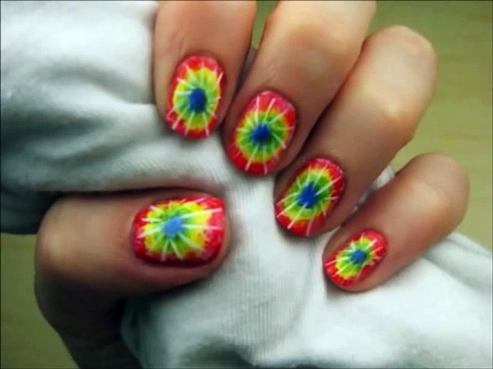 Tie-Dye Nail Art (Part 2)