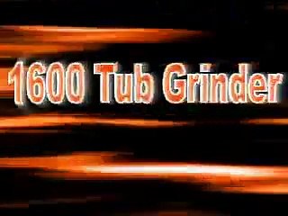 Morbark 1600 Tub Grinder
